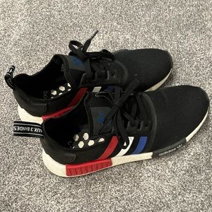 Adidas NMD Size 13 Black/Red/Blue